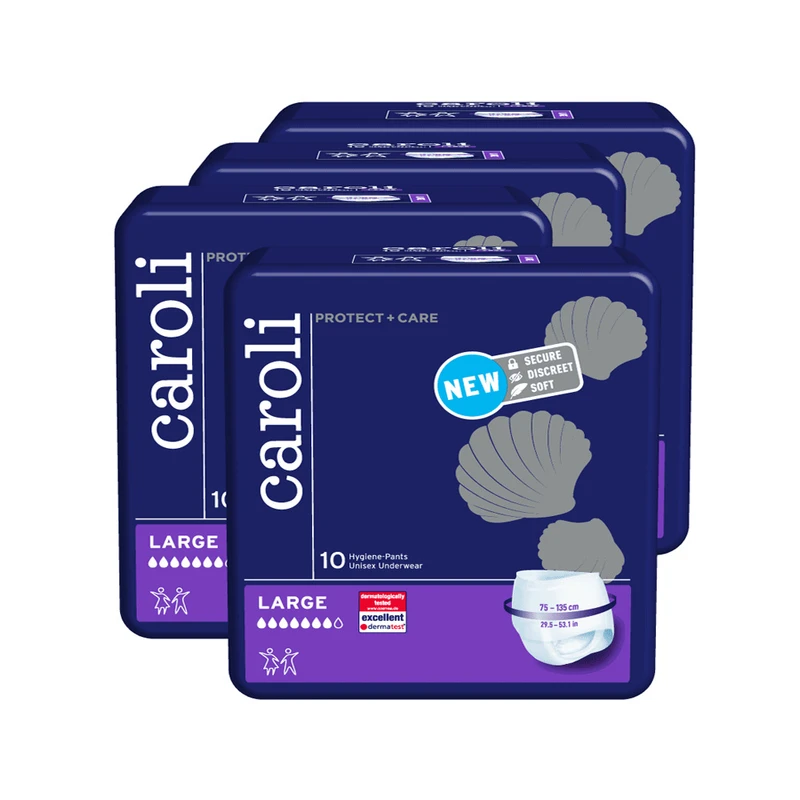 263adb2ffb1213110ac1fb092e4bd5735d9797c3_1611647048.webp پوشینه شورتی بزرگسال کرولی مدل Protect Plus Care سایز L مجموعه 4 عددی - Image 1