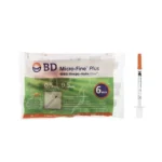 سرنگ انسولین بی دی مدل micro-fine plus حجم 0.5 میلی لیتر بسته 10 عددی - Image 2