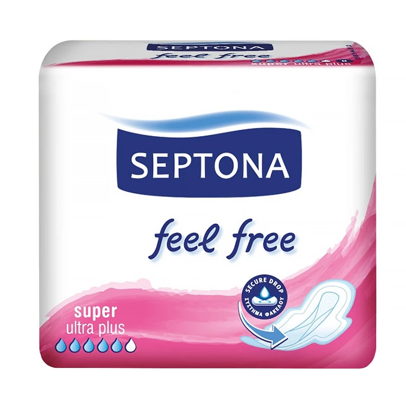 411688.webp نوار بهداشتی سپتونا مدل Super Feel Free بسته 8 عددی - Image 1