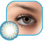 لنز چشم گلمور مدل 6 رنگ آبی - Image 2